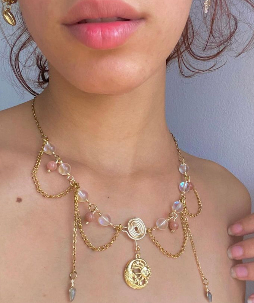The Gooddess of balance necklace