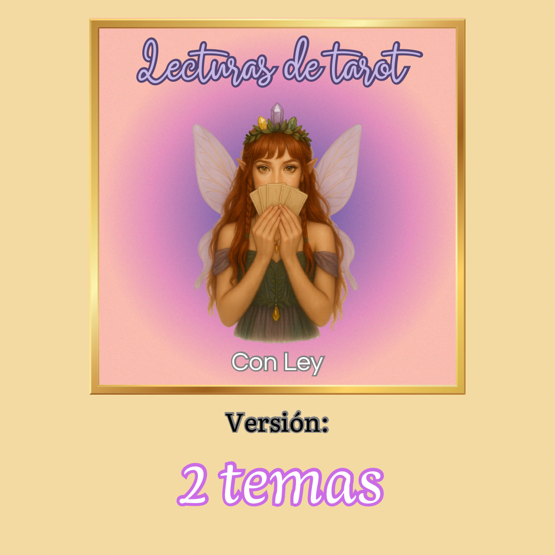 Lectura de tarot (dos temas)