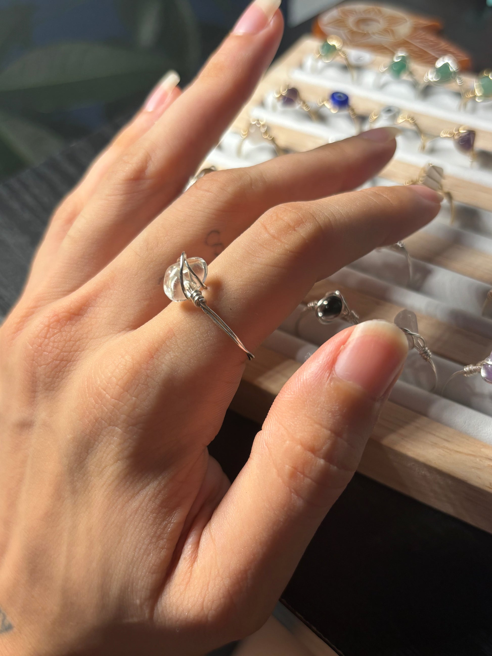 Anillos cuarzos