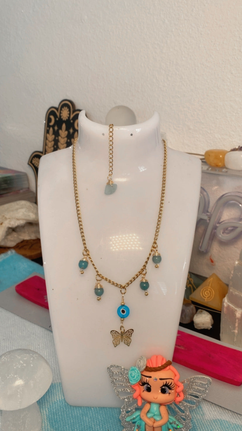 Butterfly effect necklace