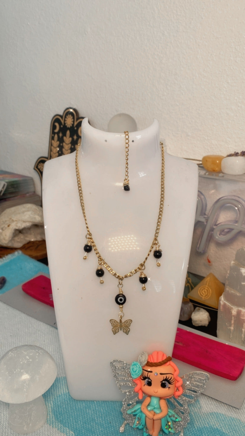 Butterfly effect necklace