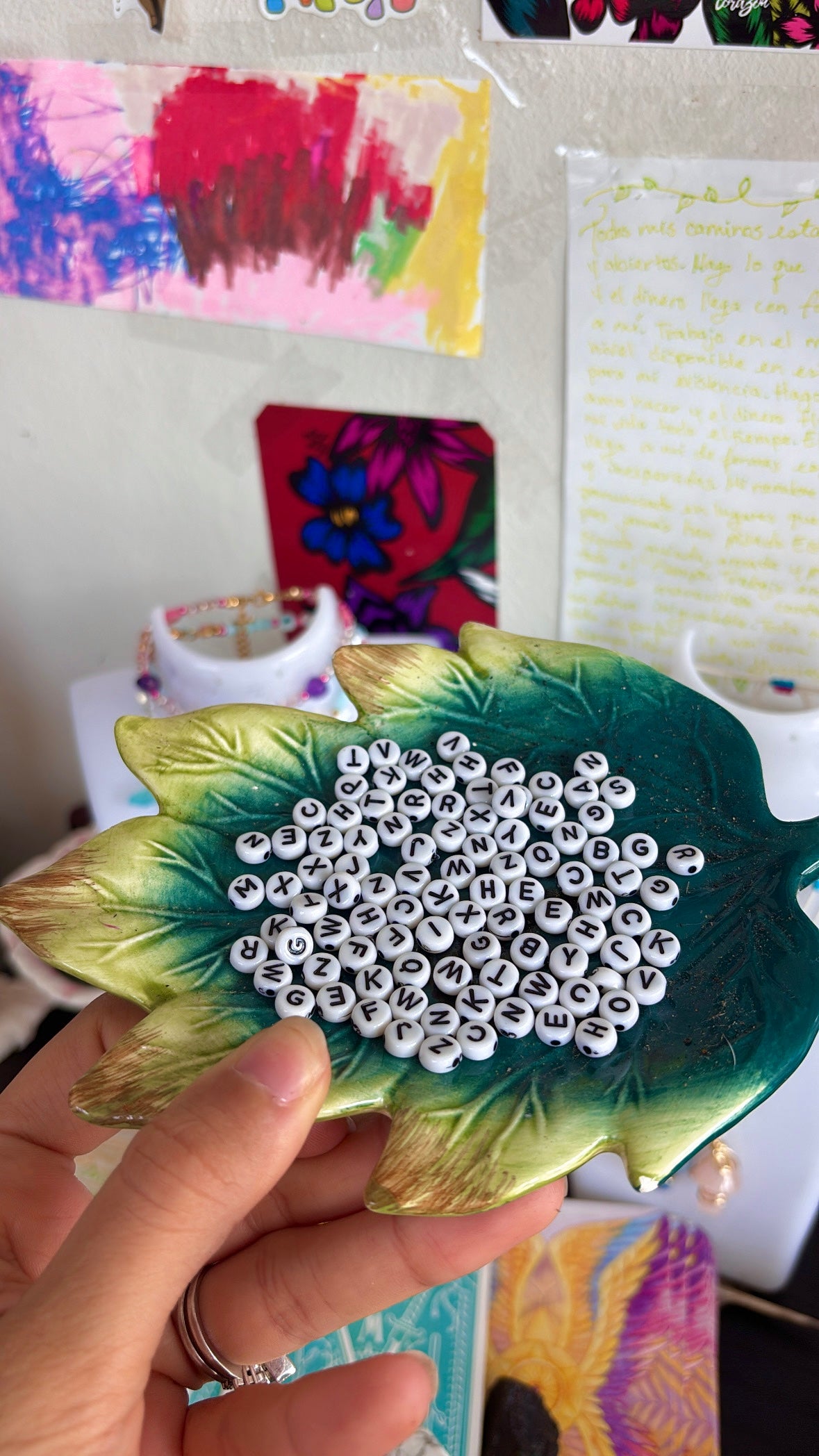 Pulsera protección + inicial