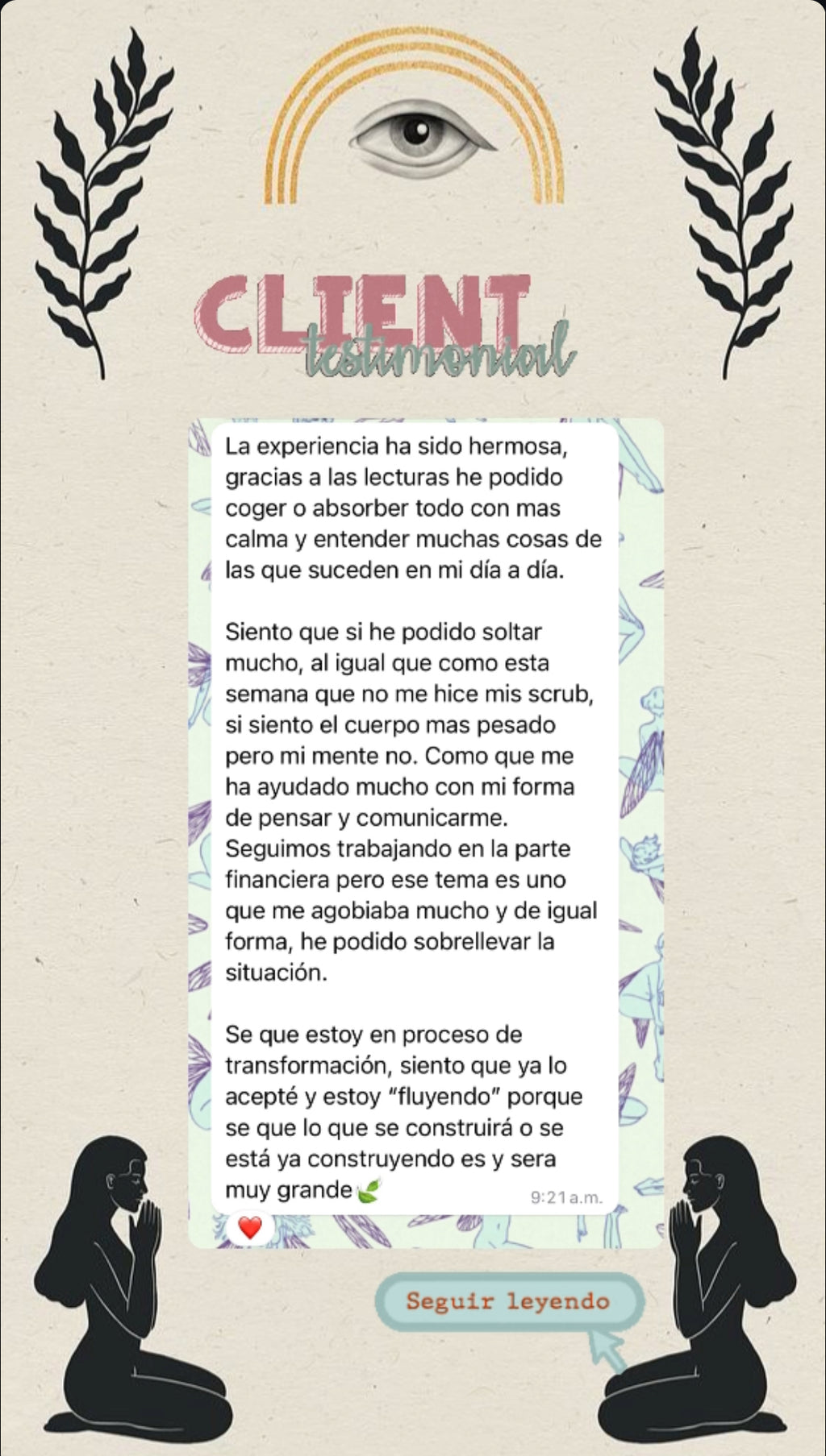 “Sanando mi alma” mentoría espiritual 1:1