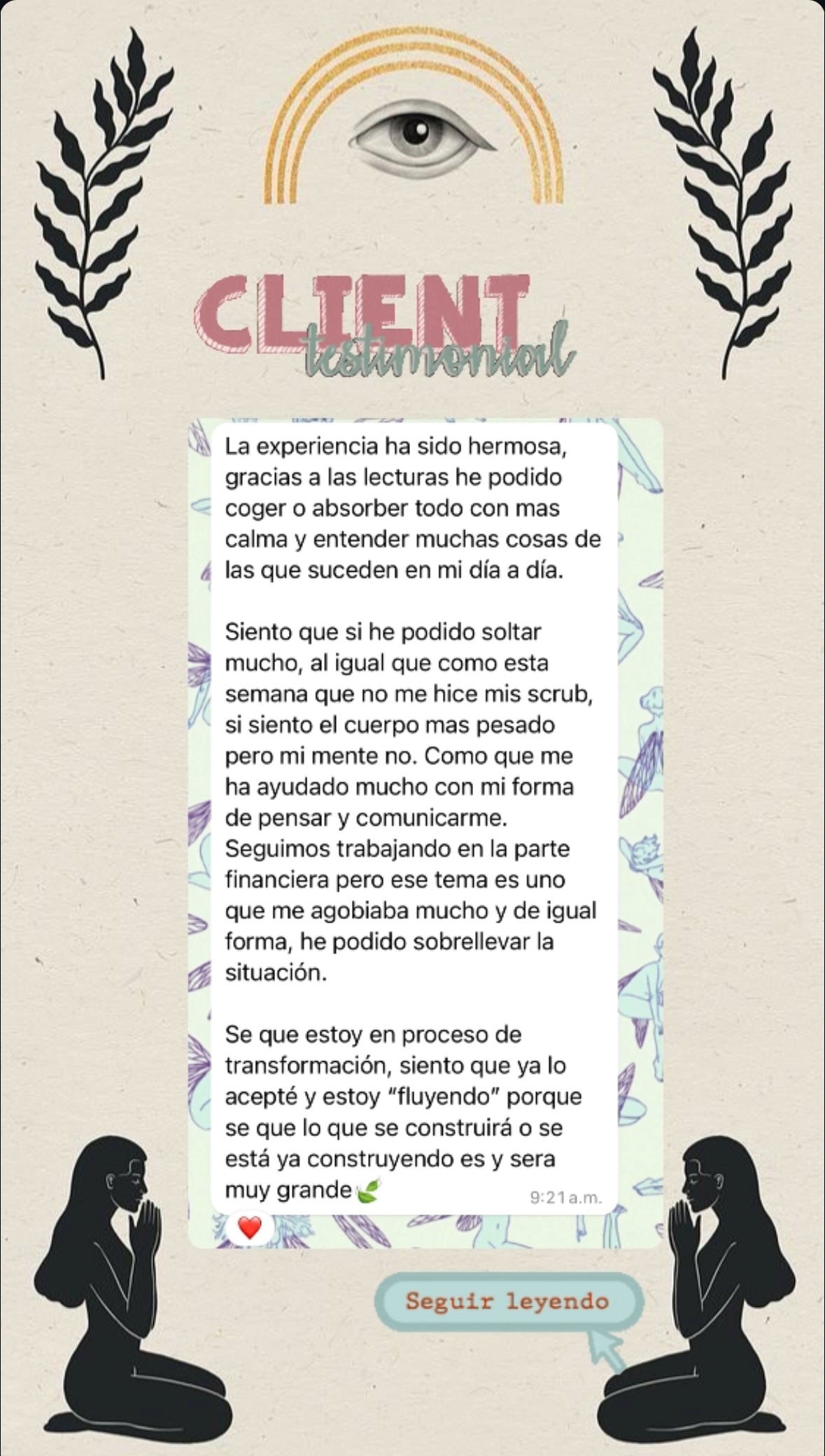 “Sanando mi alma” mentoría espiritual 1:1