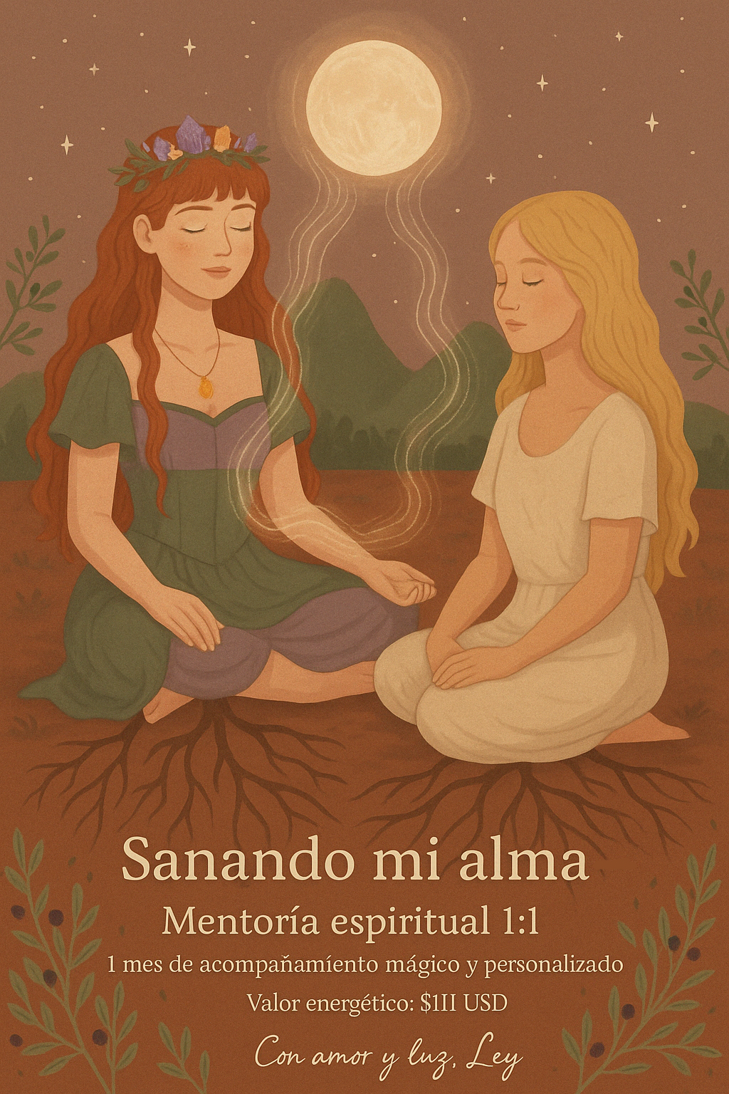 “Sanando mi alma” mentoría espiritual 1:1