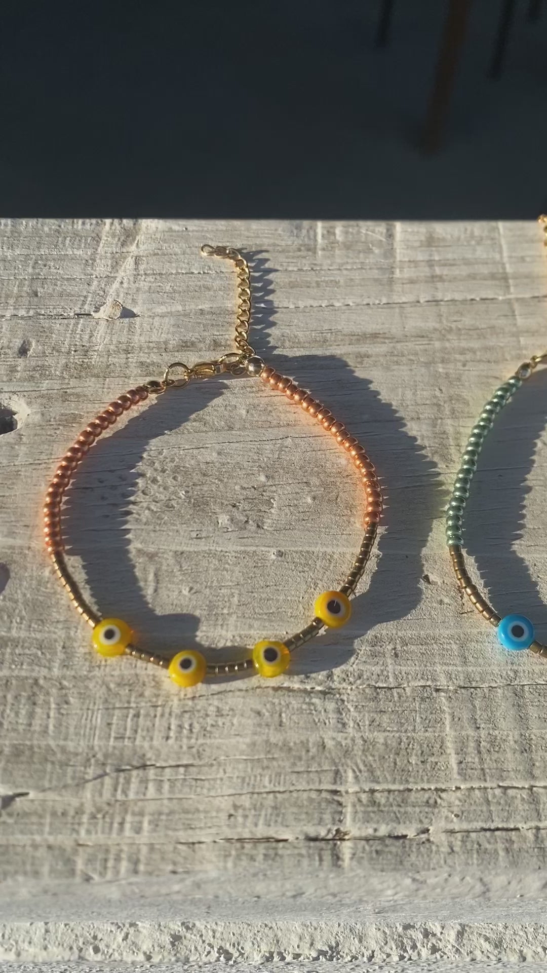 Pulsera ojo turco protección